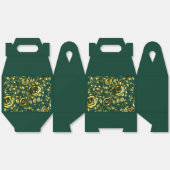 Ballotins Emerald Romance decorative boxes (Déplié)