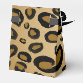 Ballotins Empreinte de léopard Cheetah Peint Spots Or Beige (Arrière)