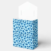 Ballotins Empreinte de léopard - Cobalt foncé et bleu ciel (Ouvert)