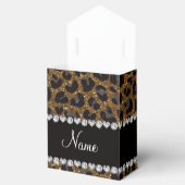 Ballotins Empreinte de léopard d'parties scintillant d'or de (Ouvert)