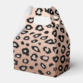 Ballotins Empreinte de léopard noir bronze or Ombre (Arrière)