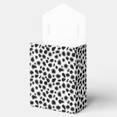 Ballotins Empreinte de léopard - noir et blanc (Ouvert)