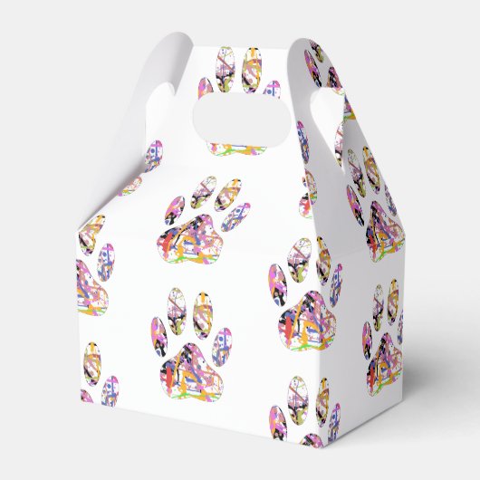 Ballotins Empreinte de patte de chien de peinture (Verso)