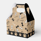 Ballotins Empreinte de patte de thème de chien (Arrière)