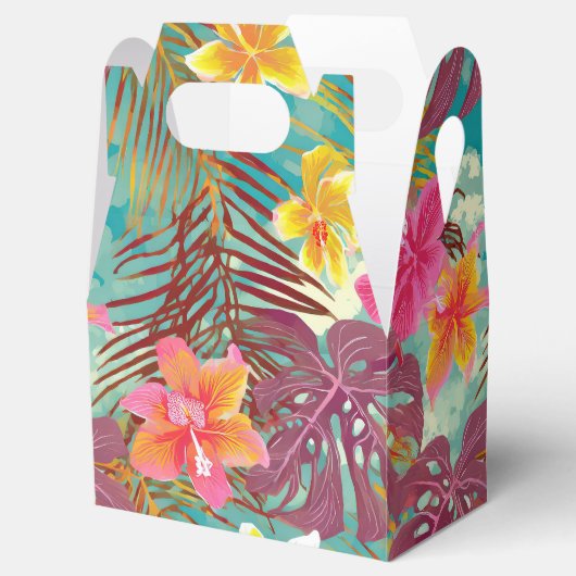 Ballotins Empreinte hawaïenne tropicale (Ouvert)