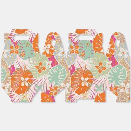 Ballotins Empreinte hawaïenne tropicale (Déplié)