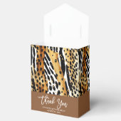 Ballotins Empreintes de fourrure d'animaux de safari motifs (Ouvert)