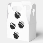 Ballotins Empreintes de patte d'ours noir (Ouvert)
