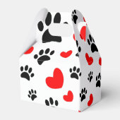 Ballotins Empreintes de pattes De Chien De Cartoon Random Et (Arrière)