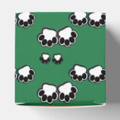 Ballotins Empreintes de pattes sur le vert (Haut)