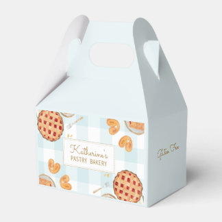 Ballotins en vichy Motif Pâtisseries Aquarelle Boulangerie b
