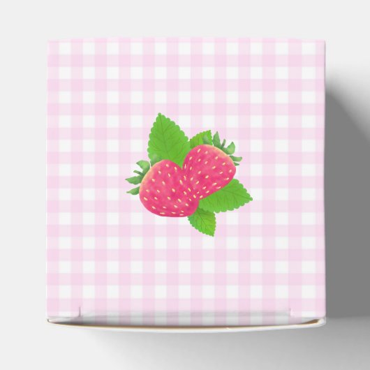 Ballotins En vichy rose fraise (Haut)