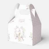 Ballotins En vichy rose Monogramme Pierre le Baby shower lap (Verso)