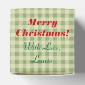 Ballotins En vichy vert, vilain ou joli Noël (Haut)