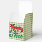 Ballotins En vichy vert, vilain ou joli Noël (Ouvert)