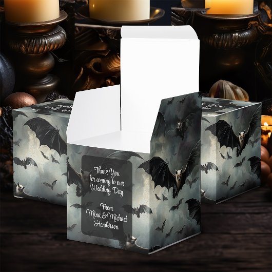 Ballotins Enchanter Vampire Bats volants Mariage gothique