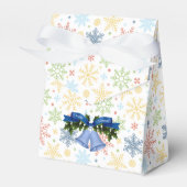 Ballotins Enchanting Christmas Tent Favor Box (Verso)