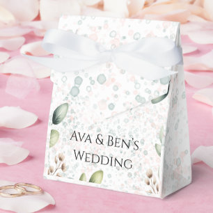 Ballotins Encre Alcoolique Mariage Eucalyptus Blush