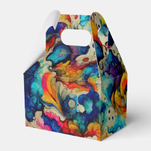 Ballotins Encre liquide colorée Abstraction