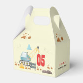 Ballotins Enfant du camion de construction (Verso)