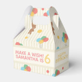 Ballotins Enfants Ballons d'anniversaire Teddy Bear Age (Arrière)