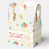 Ballotins Enfants Ballons d'anniversaire Teddy Bear Age (Ouvert)