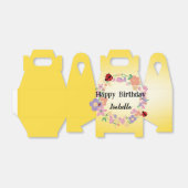 Ballotins Enfants Cute Polka dot Ladybug Spring Flower Anniv (Déplié)