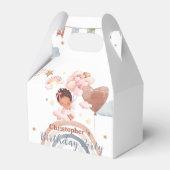 Ballotins Enfants mignons Balloon Filles afro-américaines An (Arrière)