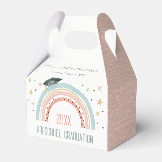 Ballotins Enfants mignons Boho Arc-en-ciel Étoiles préscolai (Verso)