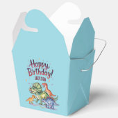 Ballotins Enfants personnalisés Dinosaure Anniversaire (Ouvrir)