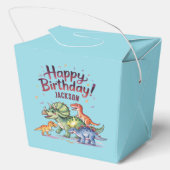 Ballotins Enfants personnalisés Dinosaure Anniversaire (Verso)