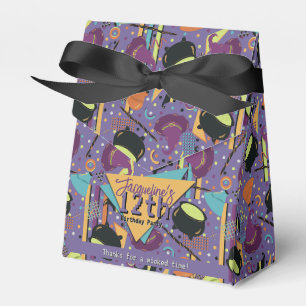 Ballotins Enfants violet rétro cuisine Halloween Anniversair
