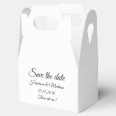 Ballotins Enregistrer le faire-part de mariage de script per (Ouvert)