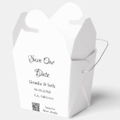 Ballotins Enregistrez la date code QR simple minimal détails (Ouvrir)