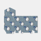 Ballotins Ensemble à tambour ; bleu (Déplié)