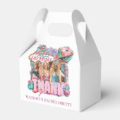 Ballotins Enterrement de vie de jeune fille Luxe Rose Filles (Verso)