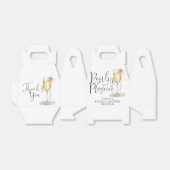 Ballotins Enterrement de vie de jeune fille Perles et Prosec (Déplié)