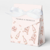 Ballotins Enterrement de vie de jeune fille Pyjamas & Prosec (Verso)