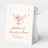 Ballotins Enterrement de vie de jeune fille rouge dessiné à (Arrière)