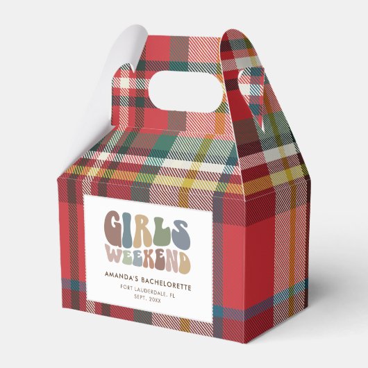 Ballotins Enterrement de Vie de Jeune Fille Weekend Filles R (Verso)