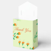 Ballotins Enveloppe verte à fleurs (Ouvert)