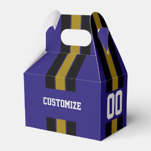 Ballotins Équipe américaine de football couleurs violettes