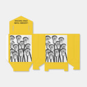 Ballotins Équipe de crosse Ballotin jaune (Déplié)