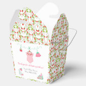 Ballotins Équipement Pour Bébé Fraise Avec Ballotin Motif Bé (Ouvert)