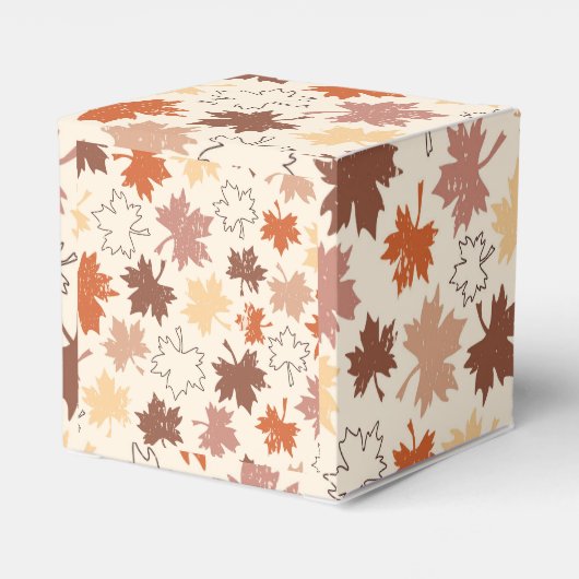 Ballotins Érable d'automne feuille brun (Arrière)