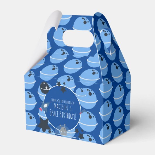 Ballotins Espace Anniversaire Alien Thème (Verso)