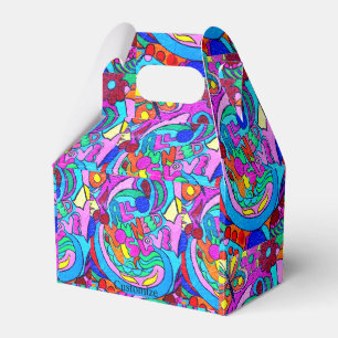 Ballotins étain de bonbon à la mode hippie