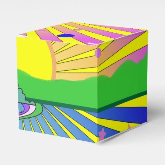 Ballotins Été de l'amour Colorful Psychedelic 60s les années (Verso)