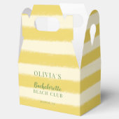 Ballotins Été jaune et vert pour une future mariée (Ouvert)