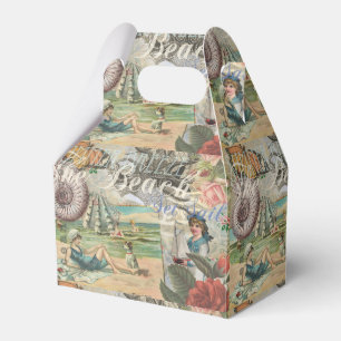 Ballotins été plage vintage pieuvre antique voile